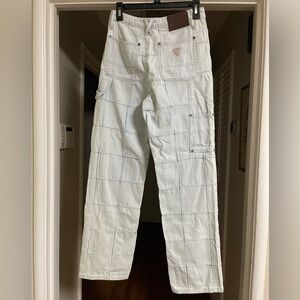 Vintage Guess Patchwork Carpeter Pants